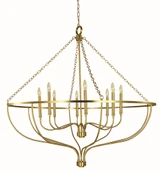 West Town 8 Light Oversized Foyer Chandelier by Framburg - 5688