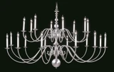 Jamestown 20 Light Oversized Foyer Chandelier by Framburg 9145 - 9145
