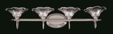 Geneva 4 Light Vanity Light 37.5 Inch Wide by Framburg - 8734 MB