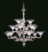 Geneva 15 Light Oversized Foyer Chandelier by Framburg - 8623MB