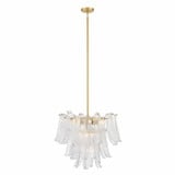 Regent 9 Light Chandelier 17.75 Inch and 23 Inch Wide by Minka Metropolitan - N1997