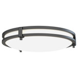 Saturn 18W LED Round Flush Mount 2.54 Inch Tall and 12.56 Inch Wide by Juno - FMSATL-13IN-RD
