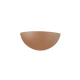 Ambiance 1 Light Small Quarter Sphere Wall Sconce by Justice Design - CER-1300