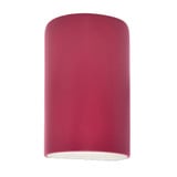 Ambiance 1 Light Small Cylinder Open Top Wall Sconce by Justice Design - CER-0945