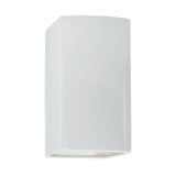 Ambiance 1 Light Small Rectangular Open Top Wall Sconce by Justice Design - CER-0915