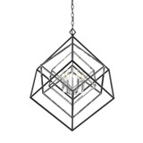 Euclid 4 Light Chandelier 29.5 Inches Wide by 31.5 Inches High by Z-Lite - 457-4