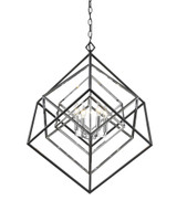 Euclid 4 Light Chandelier 29.5 Inches Wide by 31.5 Inches High by Z-Lite - 457-4