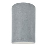 Ambiance Large ADA Cylinder Closed Top Outdoor Wall Mount by Justice Design - CER-5260W