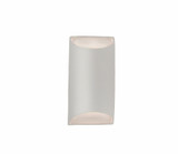Ambiance 1 LED Small Tapered Cylinder Outdoor Wall Mount by Justice Design - CER-5750W