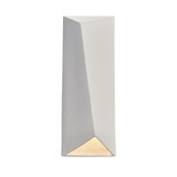 Ambiance 12W 1 LED ADA Diagonal Rectangular Wall Sconce by Justice Design - CER-5890