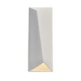 Ambiance 12W 1 LED ADA Diagonal Rectangular Wall Sconce by Justice Design - CER-5890