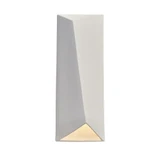 Ambiance 12W 1 LED ADA Diagonal Rectangular Wall Sconce by Justice Design - CER-5890