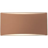Ambiance 1 Light Small ADA Tapered Arc Wall Sconce by Justice Design - CER-5760