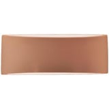 Ambiance 1 Light Medium ADA Tapered Arc Wall Sconce by Justice Design - CER-5765