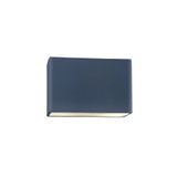 Ambiance Closed Top and Bottom Wall Sconce 10 Inch Wide by Justice Design - CER-5645