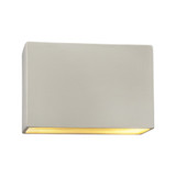 Ambiance Closed Top Wall Sconce 16 Inch Wide by Justice Design - CER-5658