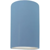 Ambiance 1 Light Small ADA Cylinder Close Top Wall Sconce by Justice Design - CER-5940