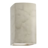 Ambiance 2 Light Large ADA Rectangle Open Top Wall Sconce by Justice Design - CER-5955