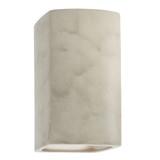 Ambiance 2 Light Large ADA Rectangle Open Top Wall Sconce by Justice Design - CER-5955