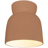 Radiance 1 Light 7.5 Inch Wide Modern Flush Mount by Justice Design - CER-6190