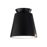 Radiance 1 Light 7.75 Inch Tall Outdoor Flush Mount by Justice Design - CER-6170W