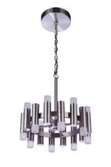 Simple Lux 16 Light Small Chandelier by Craftmade - 57516