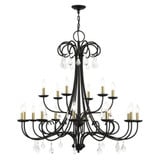 Daphne 18 Light Oversized Chandelier by Livex - 40870