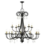 Daphne 18 Light Oversized Chandelier by Livex - 40870