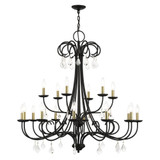Daphne 18 Light Oversized Chandelier by Livex - 40870