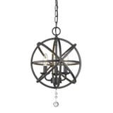 Tull 3 Light Chandelier 12 Inches Wide by 17 Inches High by Z-Lite - 458-12