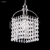 Contemporary 1 Light Mini Crystal Pendant by James Moder - 40230S0CP