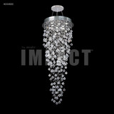 Crystal Rain 8 Light Medium Chandelier by James Moder 404CR - 404CR