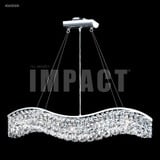 Contemporary 5 Light Mini Chandelier by James Moder 40605S00CNPT - 40605S00CNPT