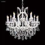 Maria Theresa 19 Light Oversized Chandelier by James Moder 40258S