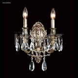 Brindisi Two Light Wall Sconce by James Moder - 40612MB