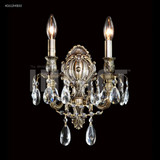 Brindisi Two Light Wall Sconce by James Moder - 40612MB