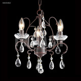 3 Light Mini Chandelier by James Moder 40833 - 40833