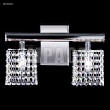 Contemporary 2 Light Crystal Vanity Light by James Moder - 40752S002BV