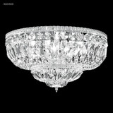 Gallery Eight Light 25 Inch Wide Flush Mount by James Moder - 40654S
