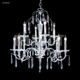 Contemporary 12 Light Large Chandelier by James Moder - 40709S0012CPT
