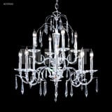 Contemporary 12 Light Large Chandelier by James Moder - 40709S0012CPT