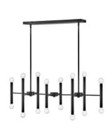 Millie 16 Light Oversized Linear Chandelier by Lark - 83196
