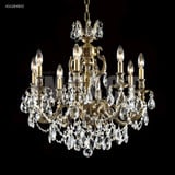 Brindisi 8 Light Medium Chandelier by James Moder 40618MB - 40618MB