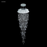 Crystal Rain 8 Light Medium Crystal Chandelier by James Moder - 41054-RAIN