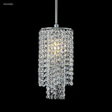 Contemporary 1 Light Mini Crystal Chandelier by James Moder - 41041-CONTEMP