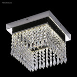 Galaxy LED Light Mini Crystal Chandelier by James Moder - 41010-GALAXY