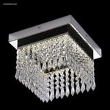 Galaxy LED Light Mini Crystal Chandelier by James Moder - 41010-GALAXY