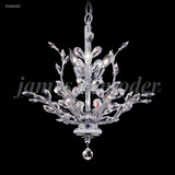 Florale 8 Light Medium Crystal Chandelier by James Moder - 94456-FLORALE