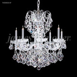 Vienna 8 Light Medium Crystal Chandelier by James Moder - 94208-VIENA