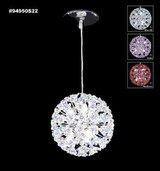Tekno-Mini Sun Sphere 6 Light Mini Chandelier by James Moder - 94950